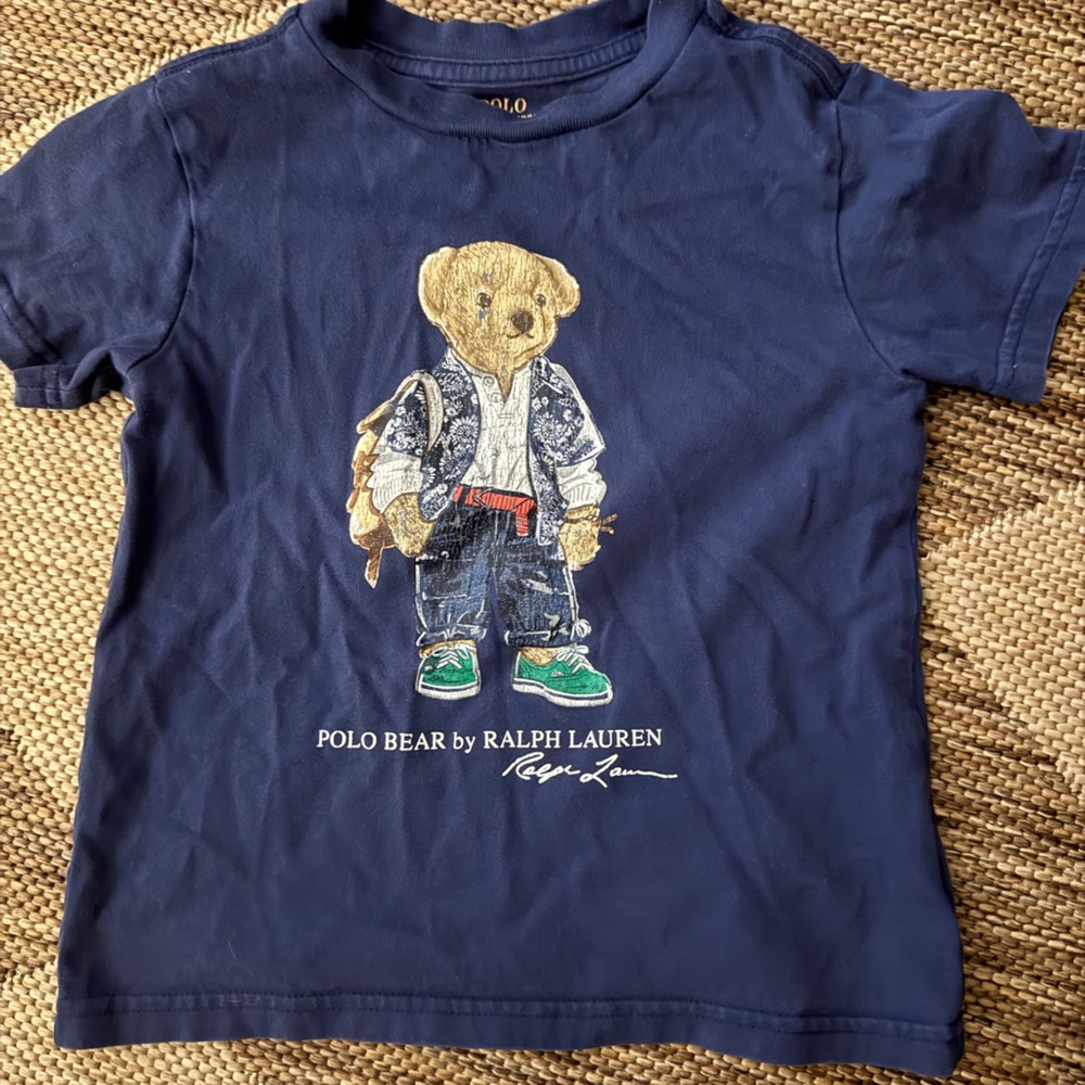Ralph Lauren Polo Bear Navy Tee